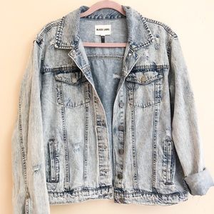 Distressed Denim Jacket